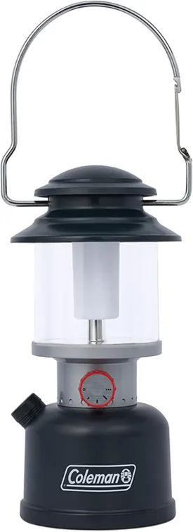 Coleman Classic Recharge 800 Lumens LED Lantern, Durable Water-Resistant Lantern with Built-in Rechargeable Batteries, Ideal for Camping and Emergencies