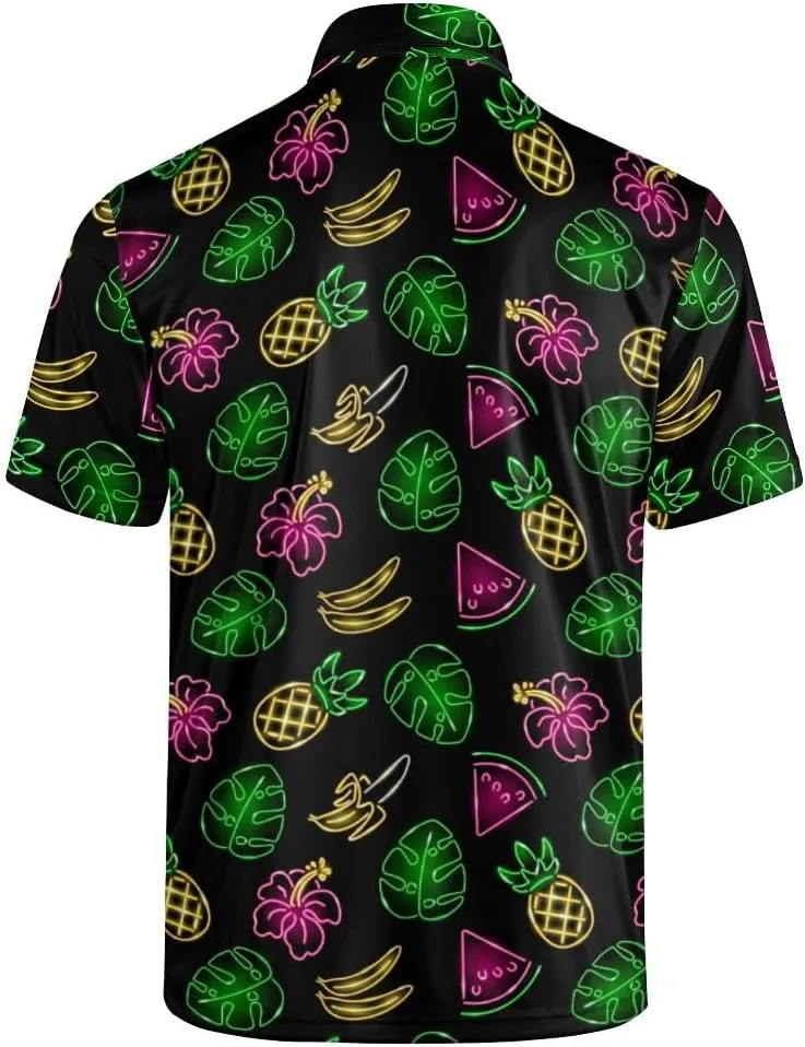 Mens Golf Shirt Short Sleeve Casual and Comfortable Performance Clothes for Everyday Wear