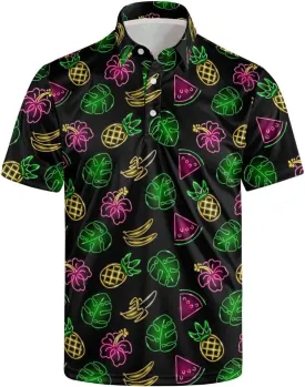 Mens Golf Shirt Short Sleeve Casual and Comfortable Performance Clothes for Everyday Wear