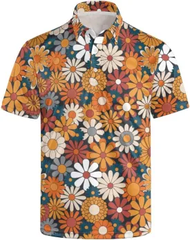 Mens Golf Shirt Short Sleeve Casual and Comfortable Performance Clothes for Everyday Wear