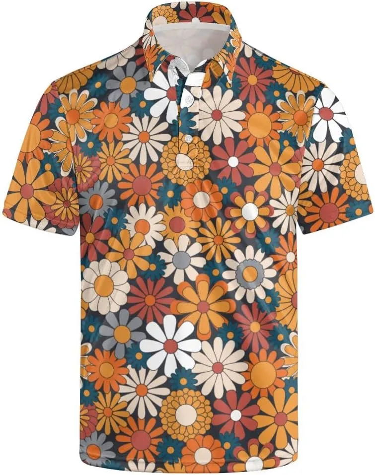 Mens Golf Shirt Short Sleeve Casual and Comfortable Performance Clothes for Everyday Wear