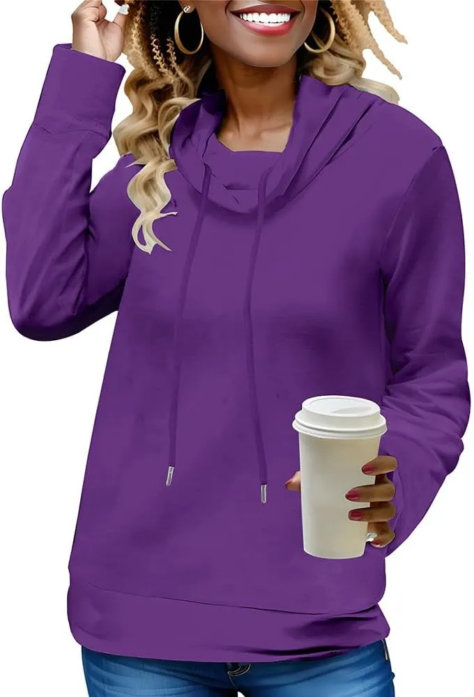 Nimsruc Sweatshirt For Women Casual Long Sleeve Pullover