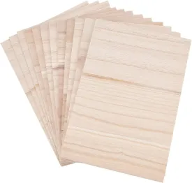 OLYCRAFT 12 Sheets Wooden Karate Breaking Boards 3.5mm Thick Taekwondo Breaking Boards Punching Wood Boards Wooden Kick Board Training Accessory for Karate Practice Performing 11.7x7.9 inch