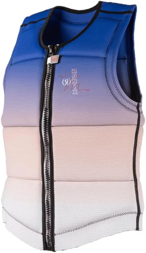 Ronix Coral - Women's CE Approved Impact Vest - White/Blue Fade
