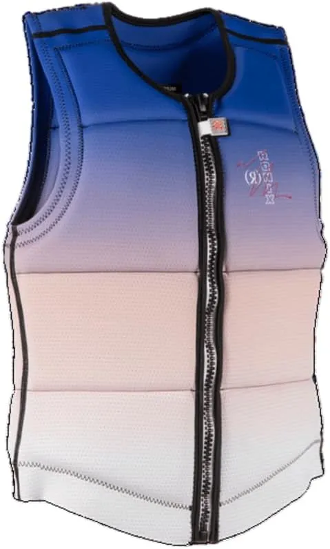 Ronix Coral - Women's CE Approved Impact Vest - White/Blue Fade