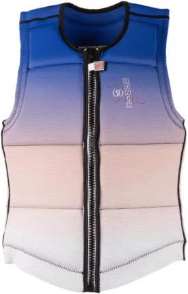 Ronix Coral - Women's CE Approved Impact Vest - White/Blue Fade