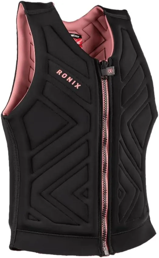 Ronix Moon Stone - Womens Impact Vest - Black/Rose Gold