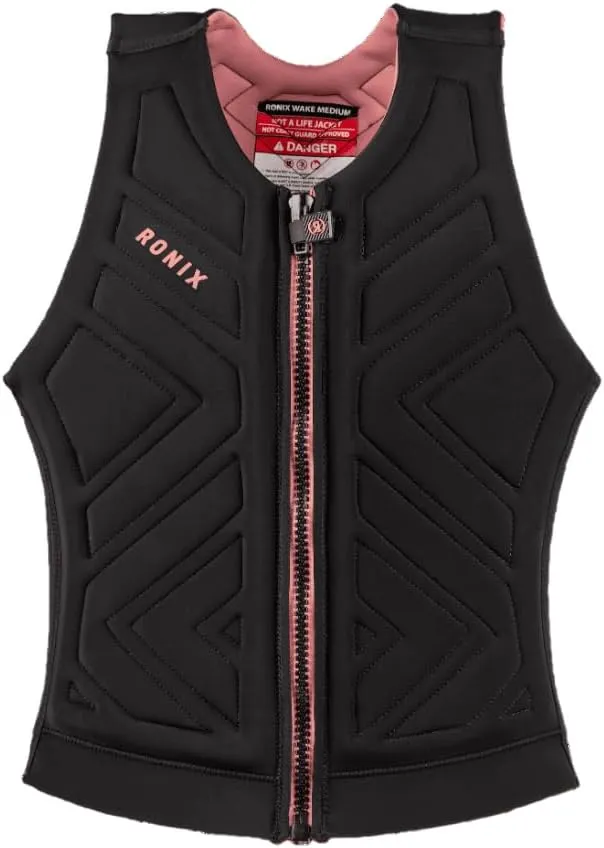 Ronix Moon Stone - Womens Impact Vest - Black/Rose Gold