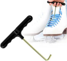 Shoe Lace Tightner, Skate Key Boot Lace Hooks Puller for Ice-Skates Hockey Skates Figure-Skates Boots Shoes, Stainless Steel Trampoline Spring Pull Tool, Trampoline Accessories