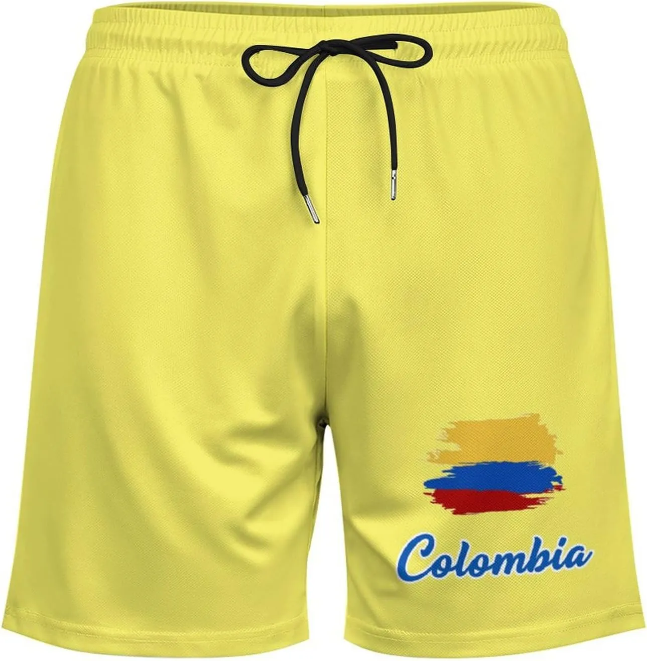 Soccer National Team Shorts, Soccer Flag Beach Trunks Swim Hawaii Training Shorts for Fans Gifts Men S-2XL